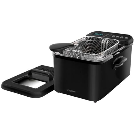 Friggitrice d’olio CleanFry Luxury 3000 Black Cecotec