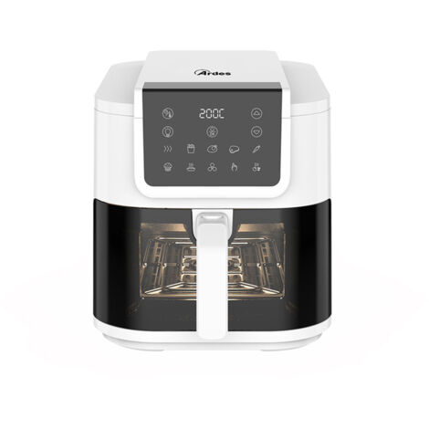 FRIGGITRICE ELETTRICA AD ARIA MULTIFUNZIONE BIANCA 'INFINITY' 8 LT - 1700 W  - ARDES