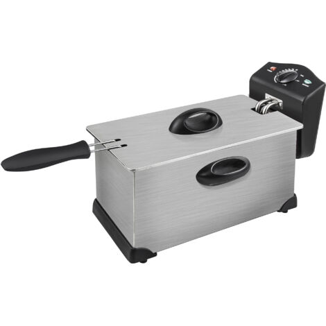 Friggitrice in acciaio inox 2000w 3,0 litri küken