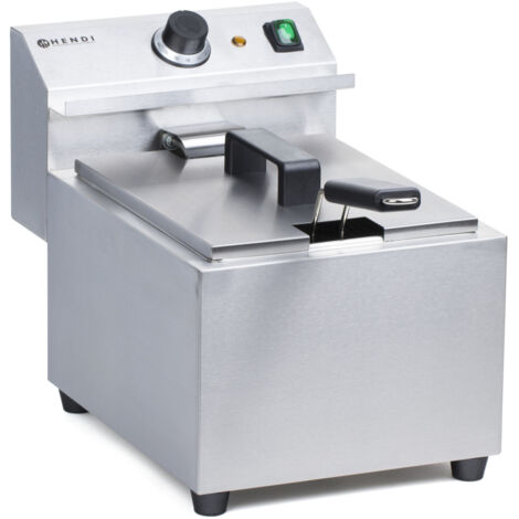 Friggitrice professionale Mastercook 3,5kW 230V 8L - Hendi 207208