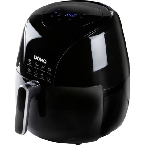 friggitrice senza olio 1,5kg 2000w nero - do533fr - domo