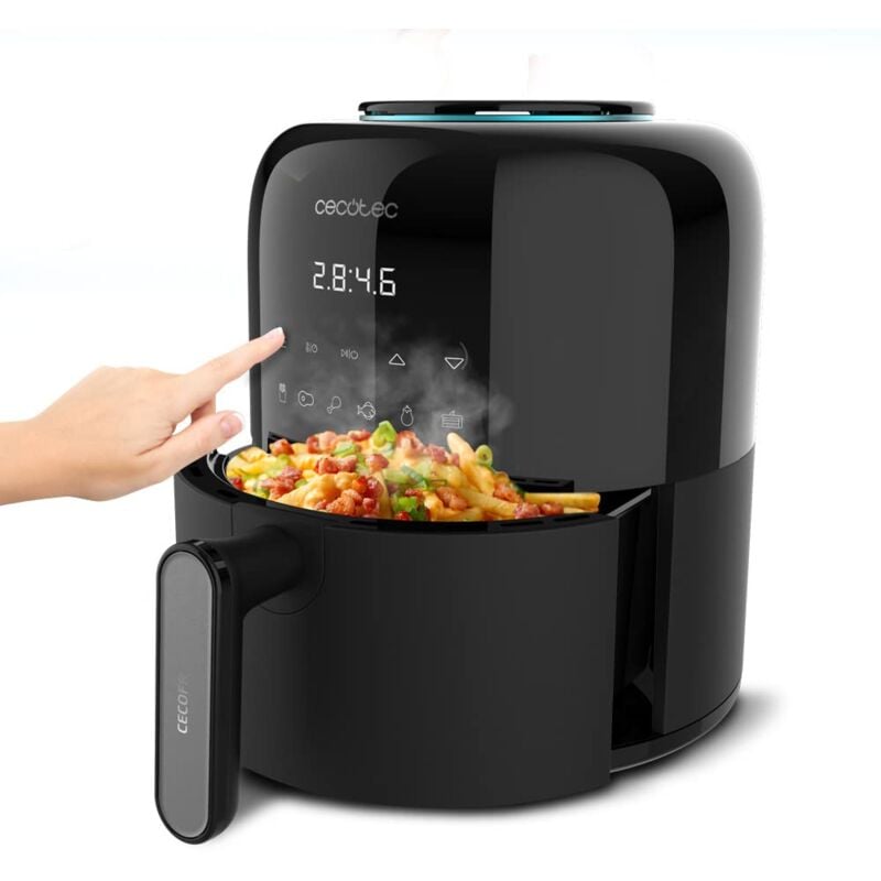 Image of Friggitrice ad Aria Cecofry Pixel 2500 Touch. Air Fryer 1200W, Capacità 2,5L, 6 Programmi, Controllo Digitale, Timer, Manico Del Corpo e Tocco