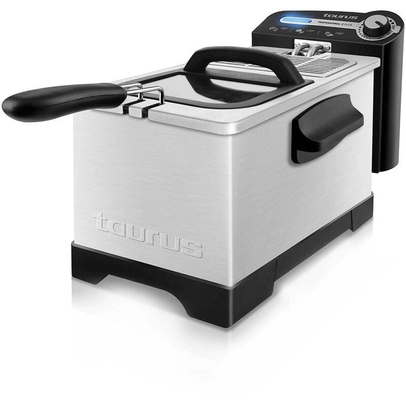 Friggitrice professionale 3l 2100w acciaio inox