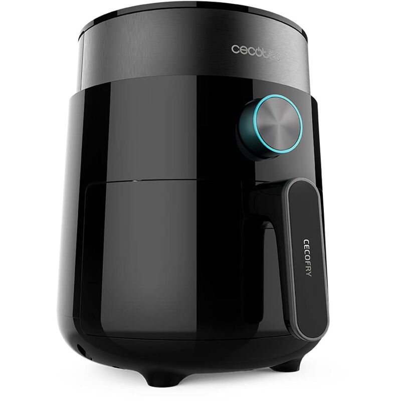 Cecotec - Friggitrice ad Aria Cecofry Essential Rapid Moontouch. Air Fryer 1200 w, Capacità 2,5 l, Digitale, Termostato Regolabile 80ºc-200°C, Timer,