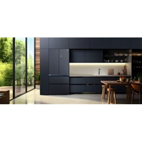 FRIGO SBS MIDEA MDRF705BIE70 DARK INOX