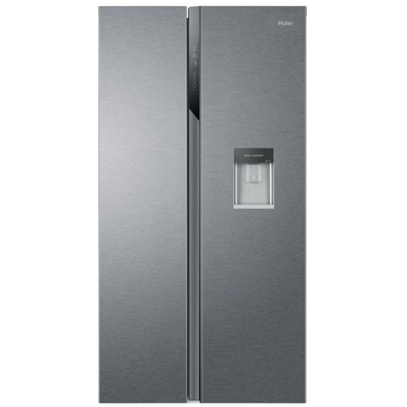 Haier SBS 90 Serie 3 HSR3918EWPG Frigorifero Americano 521 Litri Classe E No Frost (Argento)