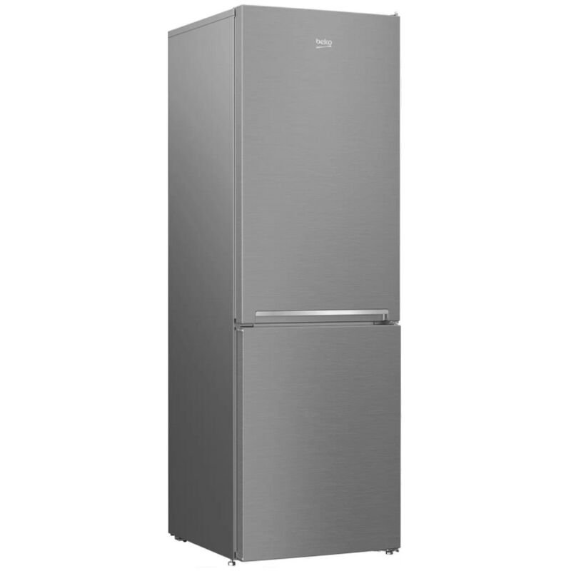 Frigorifero combinato ventilato da 60 cm e 324 litri con finitura in metallo spazzolato - RCNA366K40XBN - beko