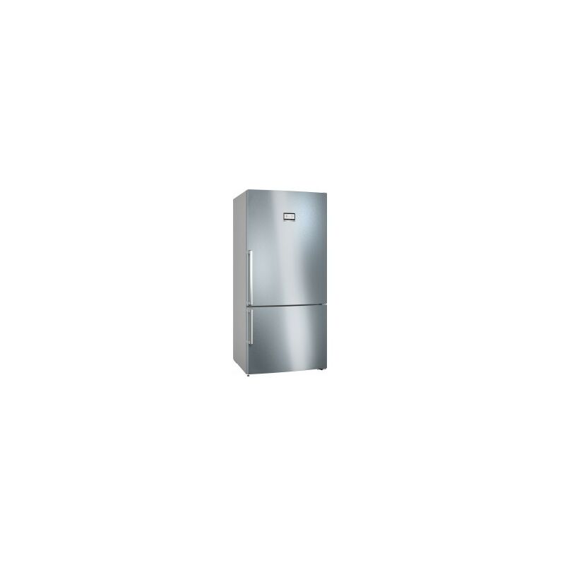 Image of Frigo Combinato da libero posizionamento Classe D No Frost Altezza 186 cm Larghezza 86 cm Stainless steel Bosch Bianco