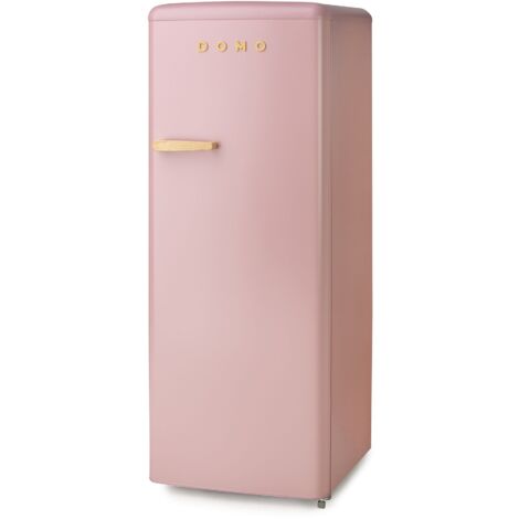 Frigorifero Mono porta Retro Vintage Rosa Domo DO91708R