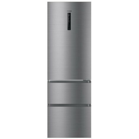 Haier Htw5620cnmp frigorifico combi inox 205x60 no frost C