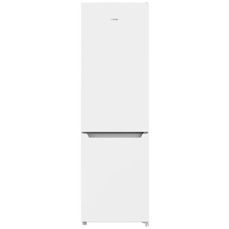 CECOTEC Frigorífico combi White con 250 litros de capacidad, 180cm de alto y 55 cm de ancho, clase E, con sistema Multi Air Flow, total No frost y 1 cajón para los productos frescos.