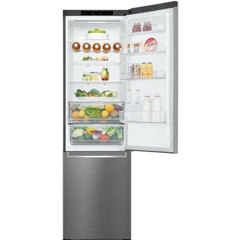 Frigorífico combinado 60cm 360l nofrost, acero inoxidable. - HTW5618DNMG -  haier 