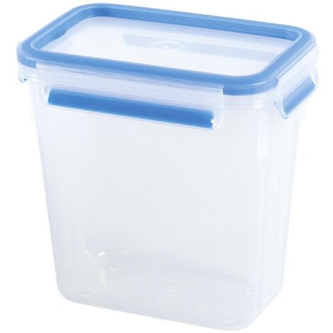 Frischhaltedose Clip & Close 1,6l transparent/blau Kunststoff