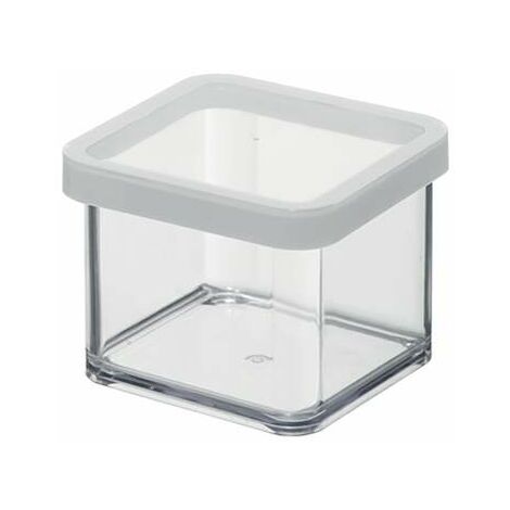 Frischhaltedose Loft 0,5l wei&szlig quadratisch 10x10x7,2cm Rotho