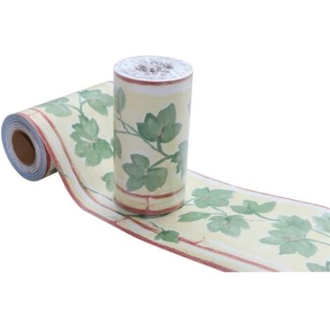 Frise Murale - Autocollant PVC - 10 cm de large - 10 mètres de long - Multicolore