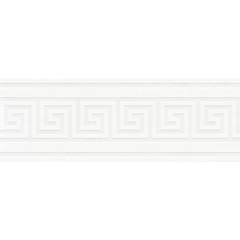 main image of "Frise papier peint 936471 Only Borders 9 - Papier peint moderne Blanc - 5,00 x 0,13 m - 5,00 x 0,13 m"