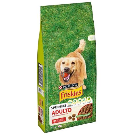 Friskies Cane Carne, Cereali e Verdure 12Kg Purina