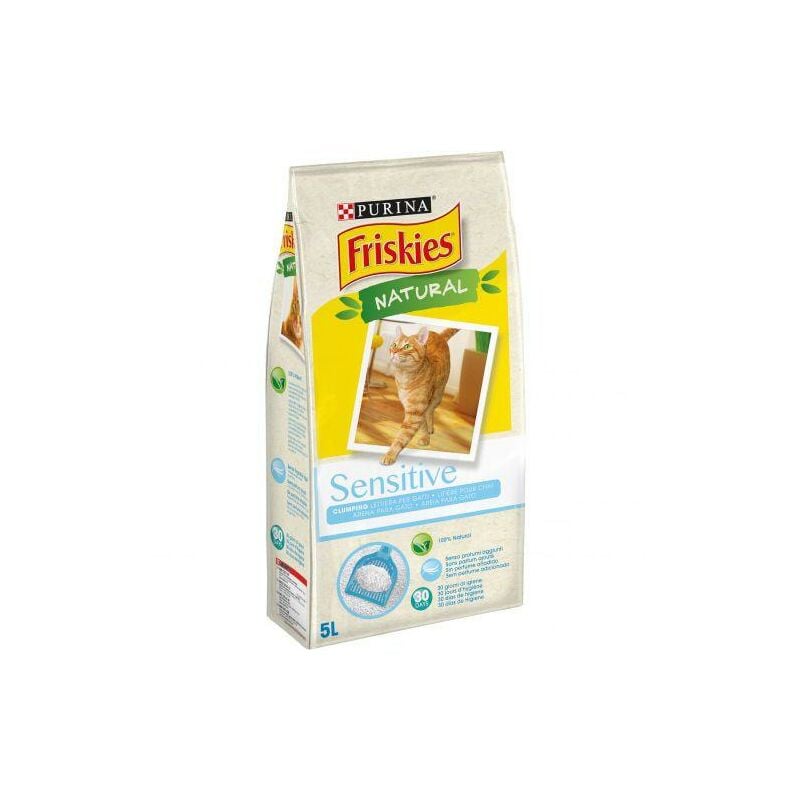 

NATURAL SENSITIVE 5L Arena para gatos - Friskies