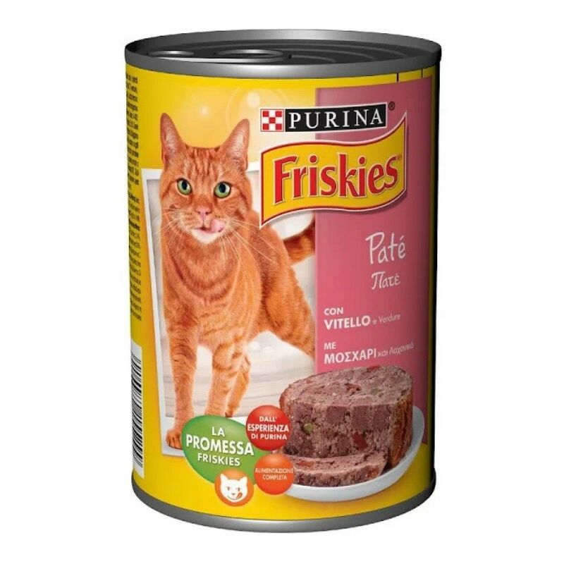 Patè veau et légumes Purina 400 grammes - Friskies