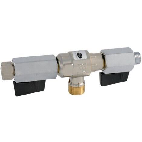 Frisquet – Disconnecteur avec 2 vannes d'arrêt 2000 – Filetage plomberie 1" – Gestion optimale de l'eau – F3AA40521