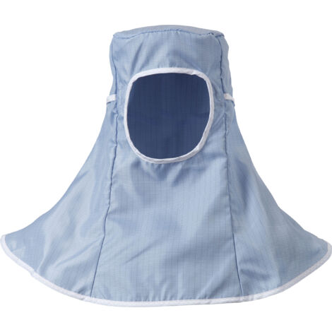 Fristads 100649-500-ONESIZE Cleanroom hood 5R181 XR50 Blassblau Gr. ONESIZE