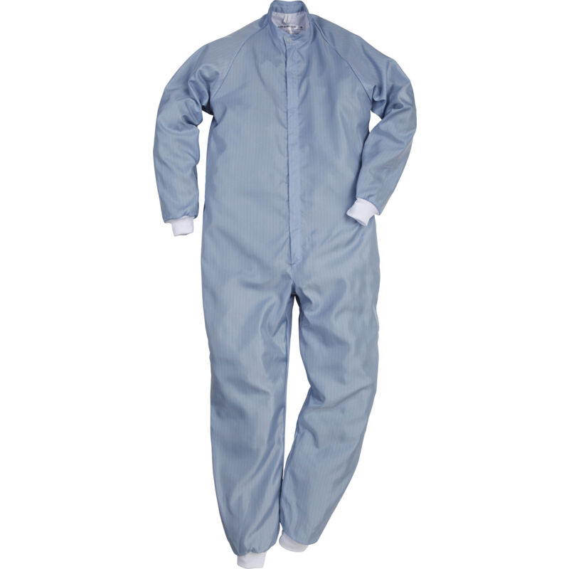 Fristads 100650 Reinraum Overall 8r012 Xr50 Gr. 4xl Blassblau
