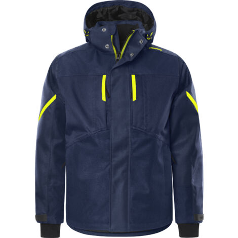 FRISTADS 127559-556 Airtech® Winterjacke 4058 GTC Gr.XL Marine/Warnschutz-Gelb