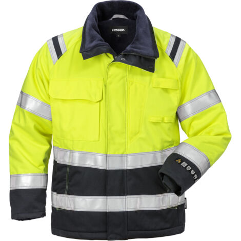 Fristads 129548-171-3XL Flamestat High Vis Winterjacke für Damen, Kl. 3 4285 ATH