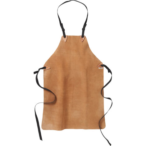 Fristads Kansas 100867-240-ONESIZE Leather apron 9330 LTHR Braun Gr. ONESIZE