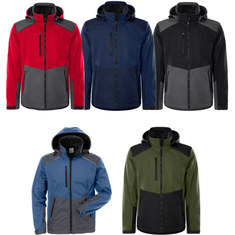 Fristads Softshell Stretch 4060 CFJ Arbeitsjacke - L - Verde militar
