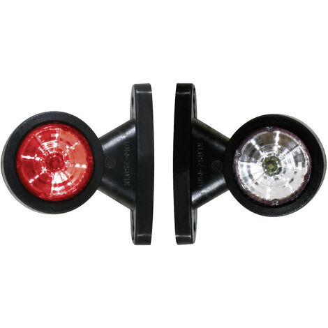 Fristom Umriss-Markierungsleuchte  Markierungsleuchte rechts, links 12 V, 24 V Rot, Weiß