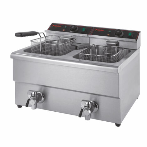Friteuse 8 L + 8 L - Caterchef star