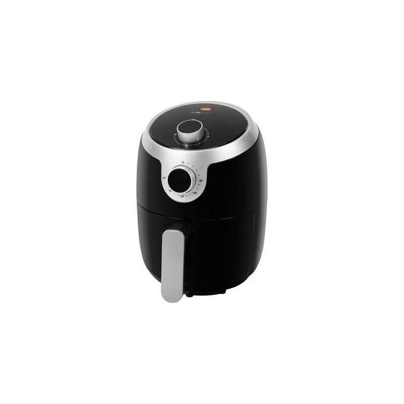 Clatronic - Friteuse à air chaud fr 3769 h 1000 w Noir et argent