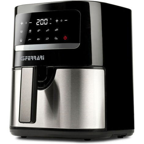 Friteuse à air chaud G3 Ferrari FRIGGISANO 4.5 Single 4.5 L Indépendante 1500 W Noir, Acier inoxydable