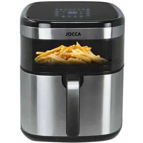 Friteuse a air chaud - JOCCA - 2385 - 10L - Avec Hublot - 30,5x43,5x36,4 cm