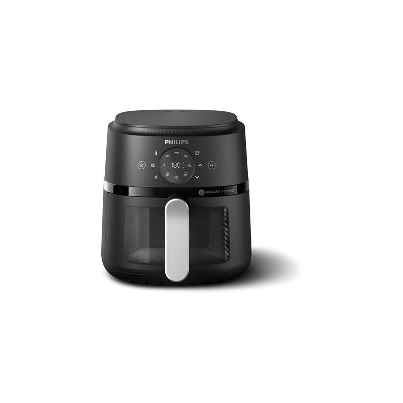 Philips - Friteuse Série 2000 Airfyer NA211/00 1300 w Noir et Gris