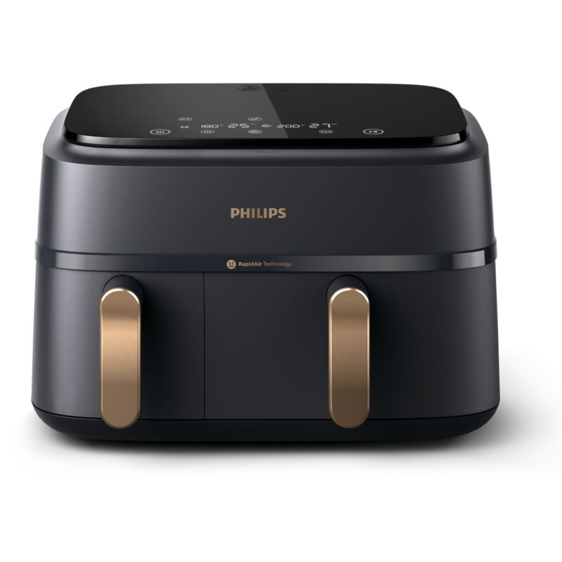 Friteuse sans huile Philips NA352/04 Airfryer a double panier