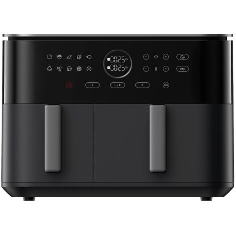 Friteuse à air Xiaomi Dual Zone noire 10 L 2700 W