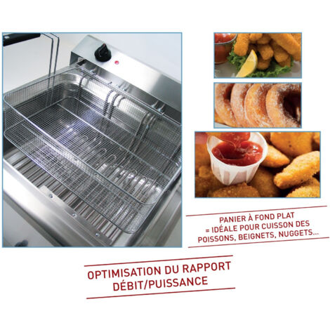 Friteuse à beignets électrique - 18 Litres - Sofraca