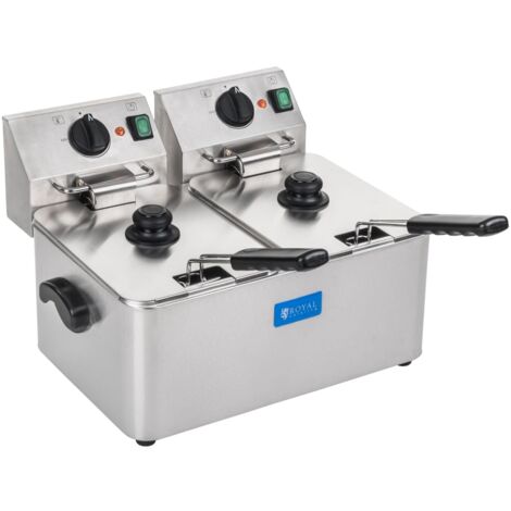 iteuse électrique en acier inoxydable, 2500W, 220V, commerciale