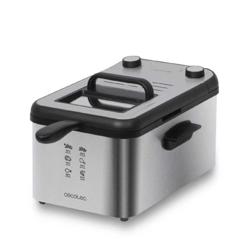 Friteuse Cecotec CleanFry Infinity 3000 3 L 2400W Acier inoxydable