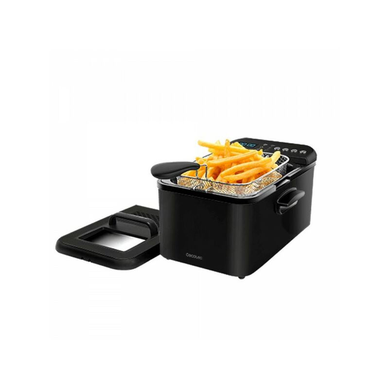 Cecotec - Friteuse Cleanfry Luxury 3000 Black 2400W 3,2 l