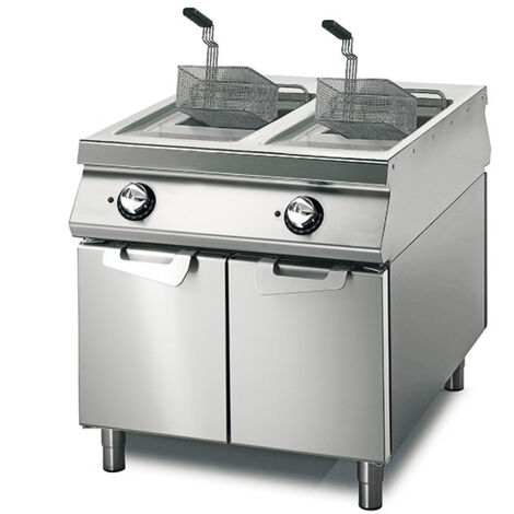 Friteuse Électrique 21+21 Litres sur Coffre avec Portes - Virtus