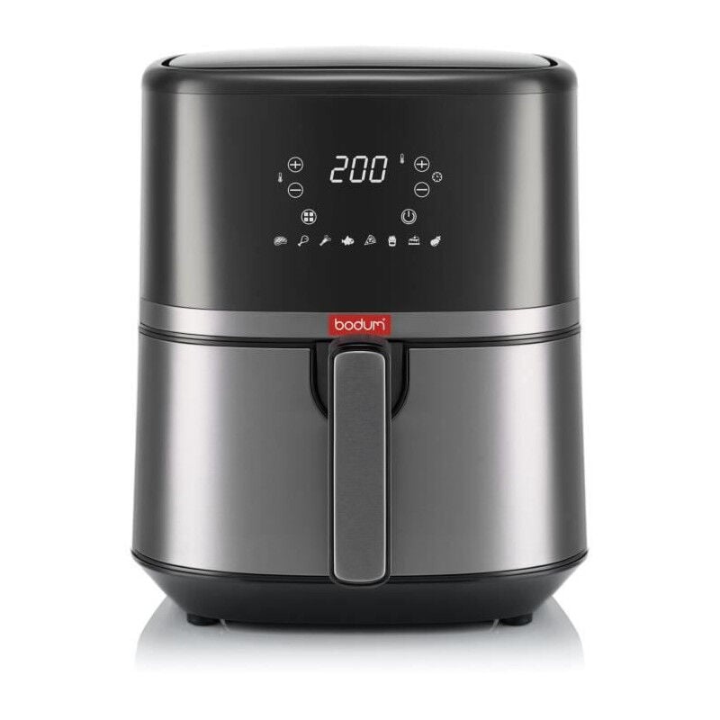 Bodum - Friteuse électrique a air pulsé melior - 4,5 l - 1500 w - Noir
