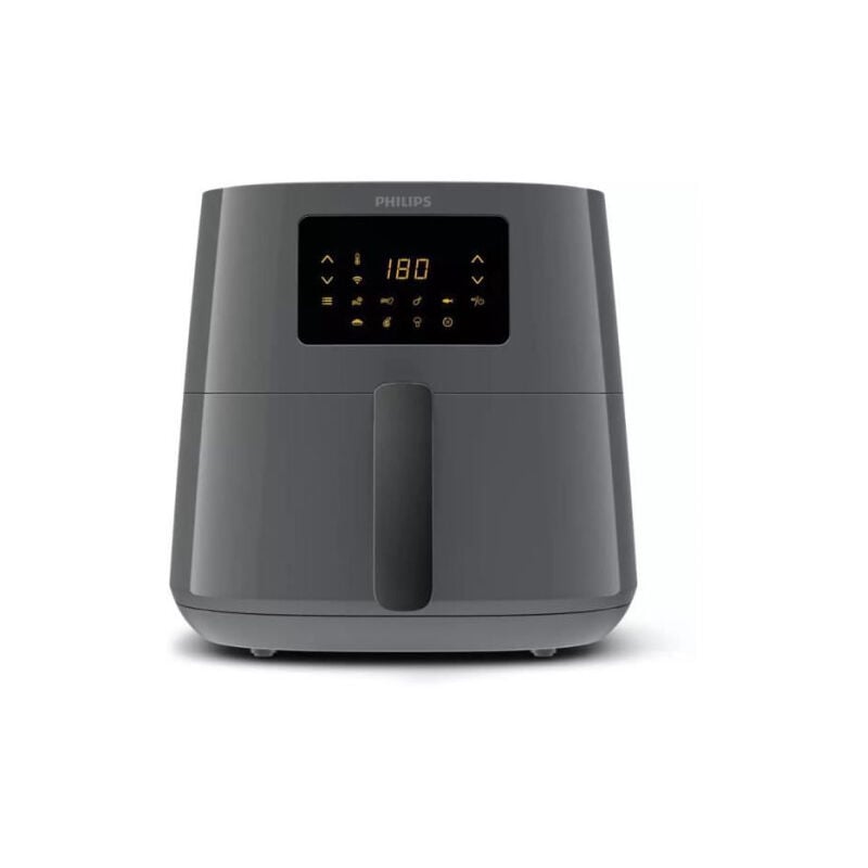 Philips - Friteuse Electrique sans huile Airfryer Connecté HD9280/60 - Capacité 6,2L - Jusqu'a 5 personnes - 7 programmes de cuisson - 20