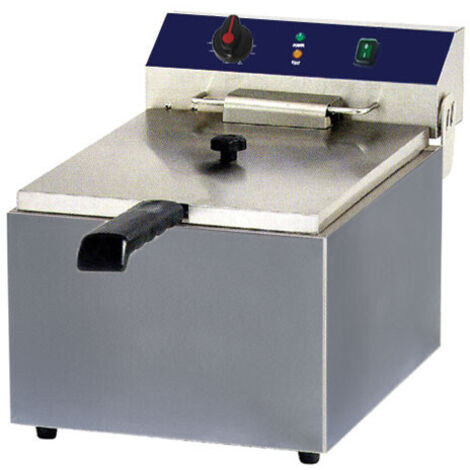 Friteuse Électrique professionnelle de Table, Capacité de l'Huile 6 Litres - Mastro