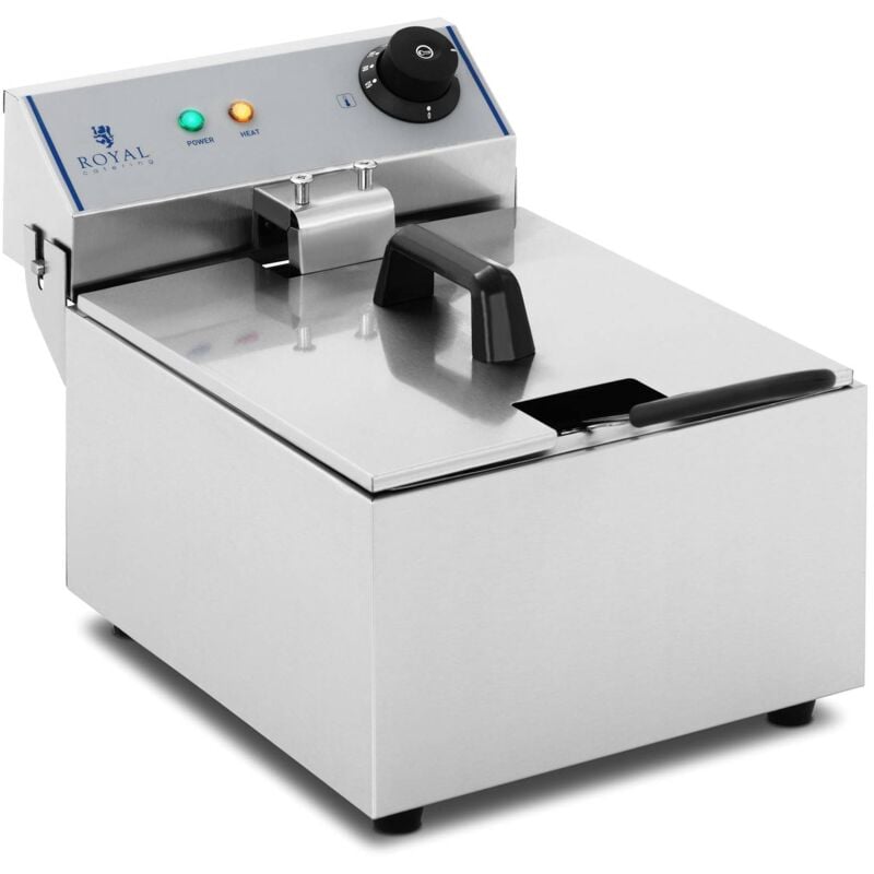 Royal Catering - Friteuse Électrique Professionnelle Friteuse Restaurant Élément Amovible eco 10L