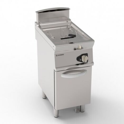 Friteuse Gaz avec Tuyères Traversant la Cuve - 13 Litres - Gamme 700 - Tecnoinox