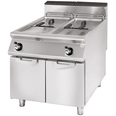 Friteuse Gaz, Capacité 22+22 Litres - Virtus