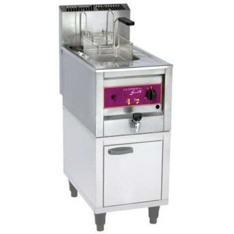 Friteuse gaz modulaire à poser - 10 Litres - 7 kW - Sofraca